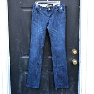 Women’s Darkwash Bootcut Jeans.